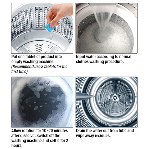 Washing Machine Cleaning Tablets